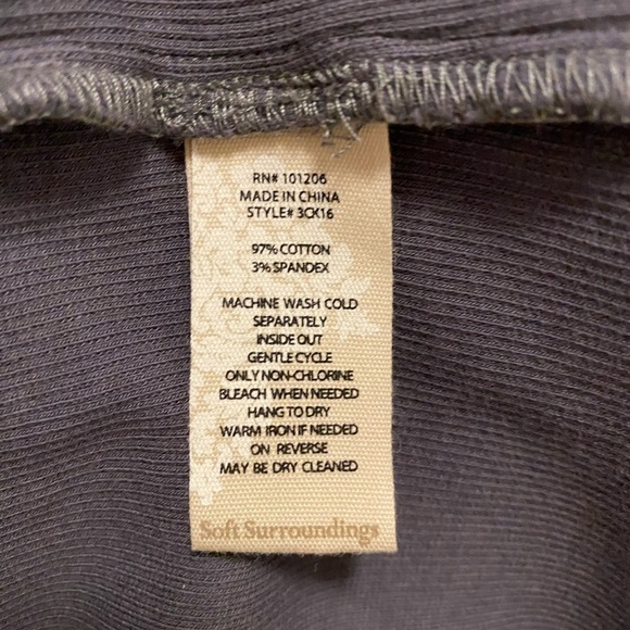 Soft Surroundings Lace Zip Up Jacket Size M - Picture 3 of 13